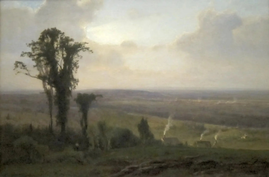 Paisagem, vale do Hudson - George Inness