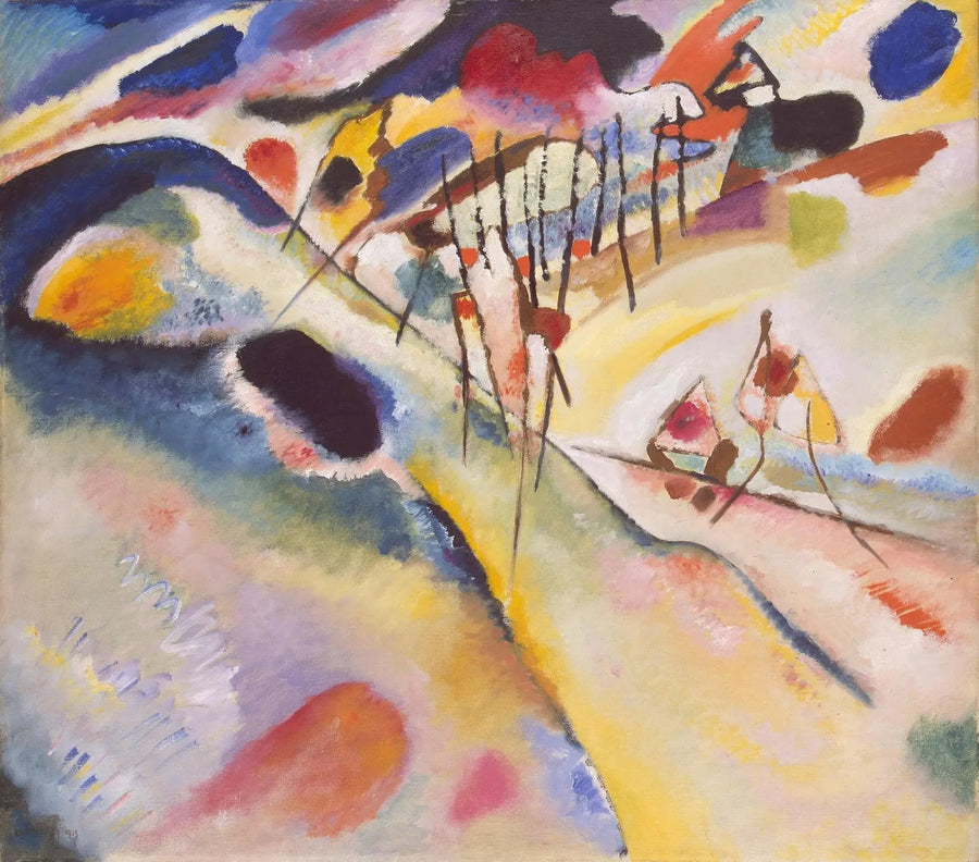 Paisagem - Vassily Kandinsky