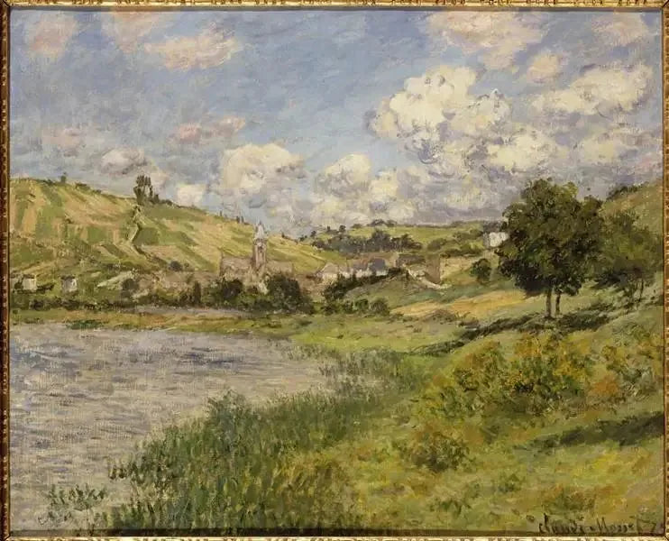 Paisagem. Vétheuil - Claude Monet