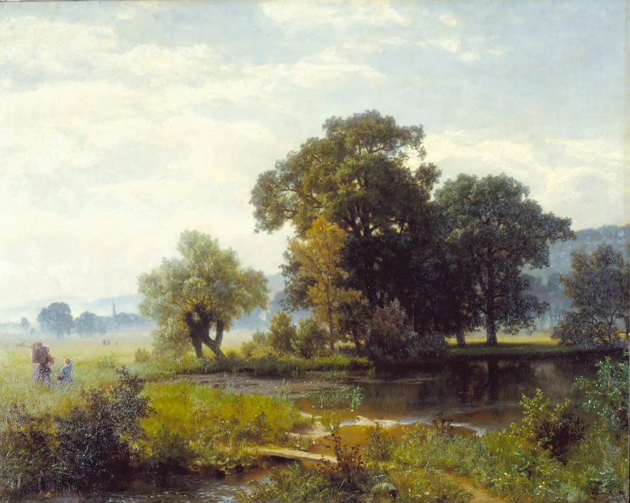 Paisagem Westphalien - Albert Bierstadt