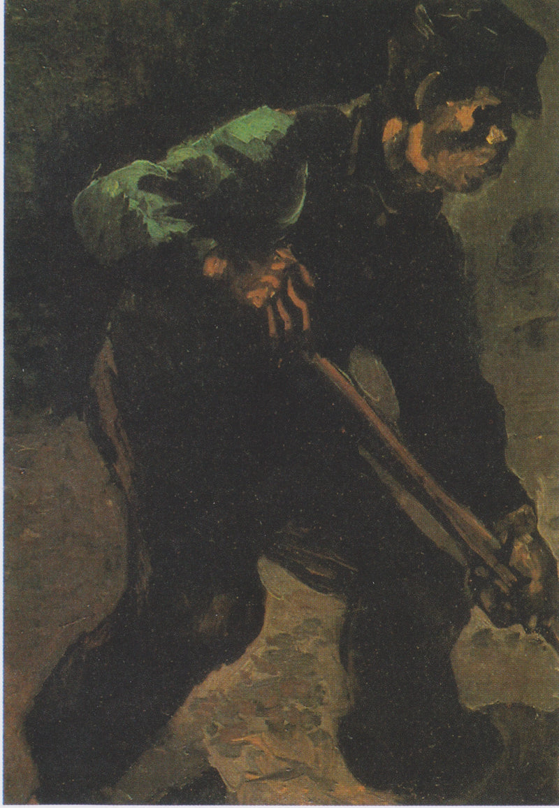 Camponês cavando - Vincent van Gogh