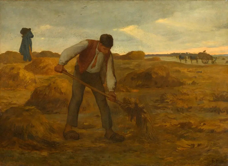Camponês espalhando esterco - Jean-François Millet