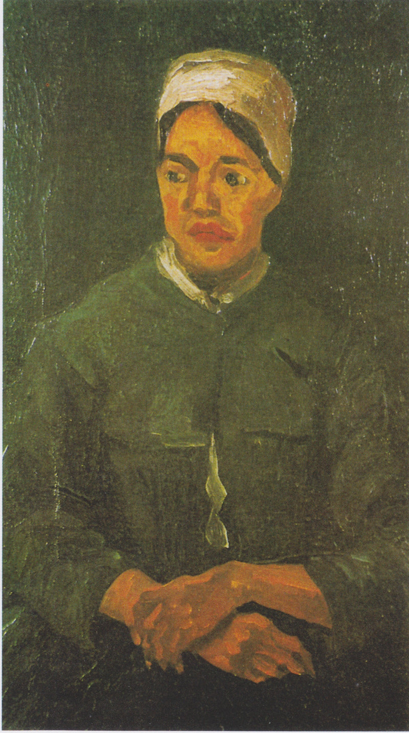 Camponesa, sentada (meia-figura) - Vincent van Gogh