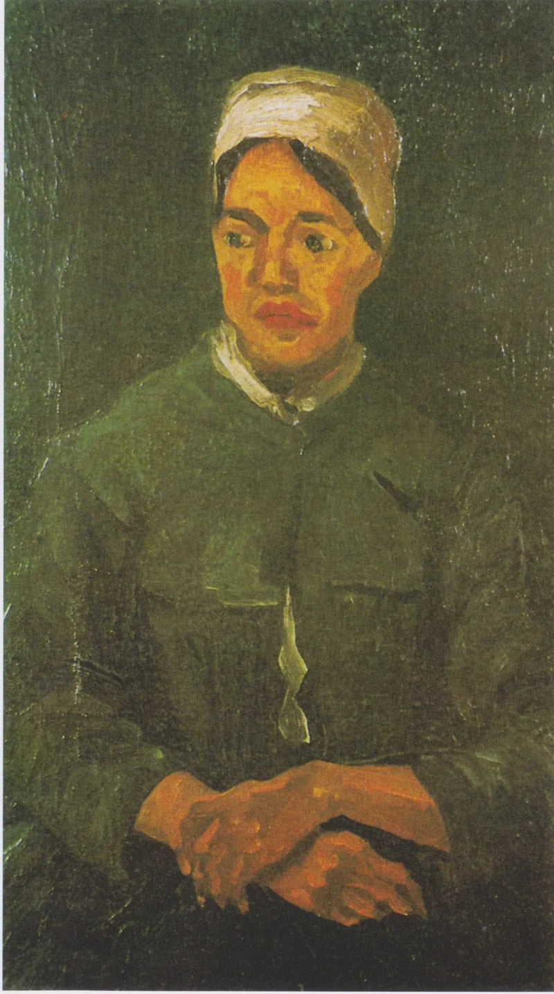 Camponesa, sentada (meia-figura) - Vincent van Gogh