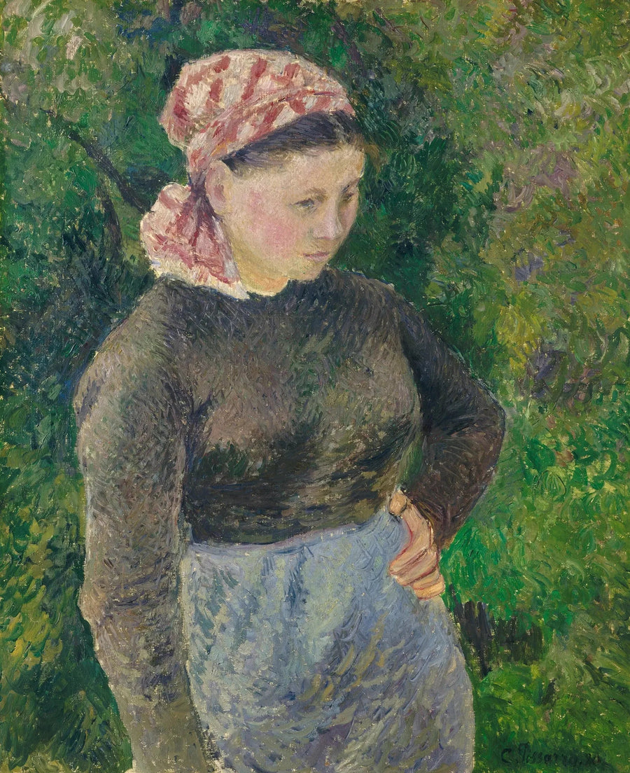 Camponesa - Camille Pissarro