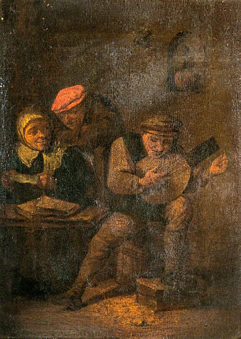 Camponeses holandeses - David Teniers, o Jovem