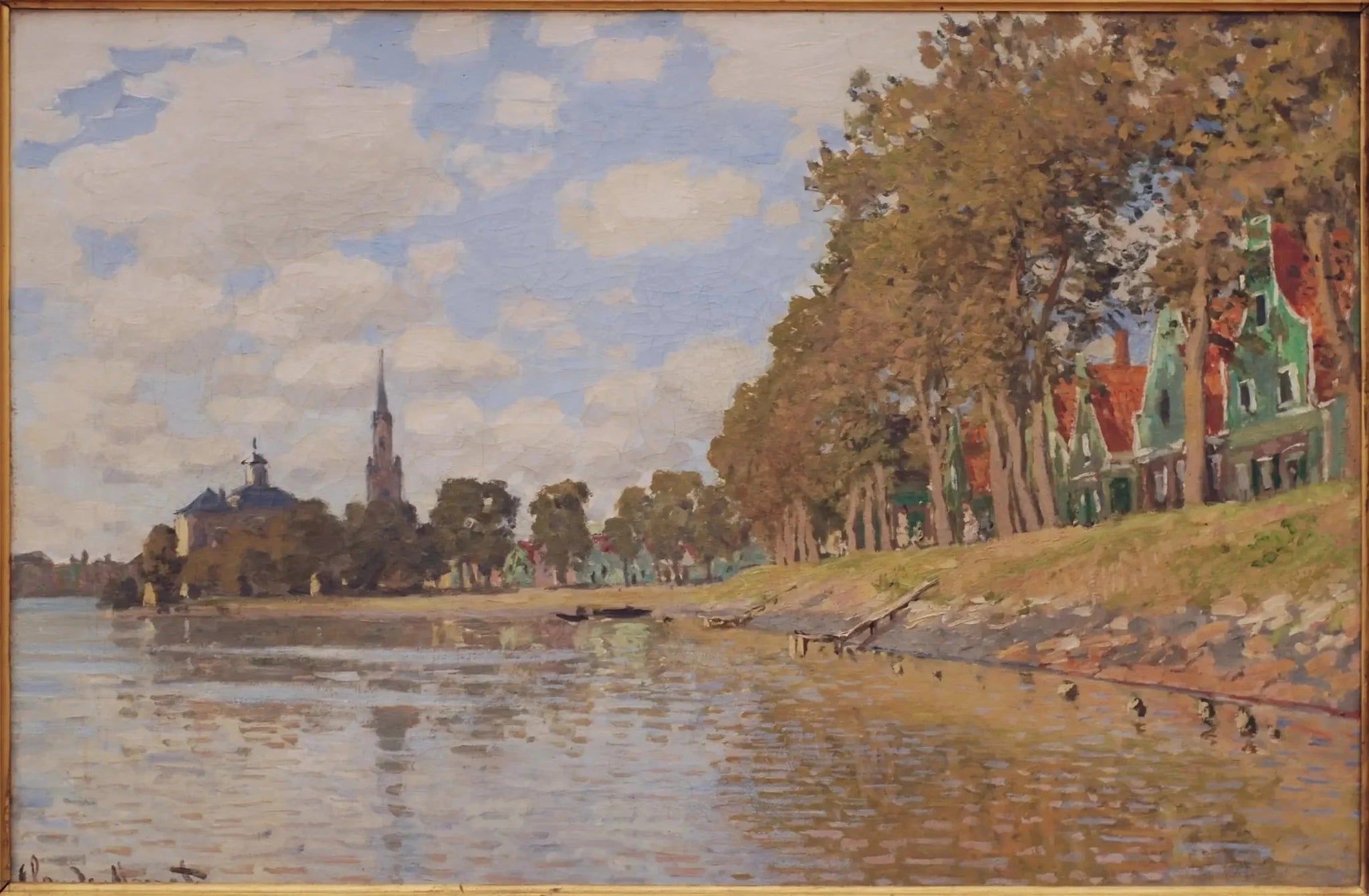 Zaandam W183 par Claude Monet, musée d’Orsay