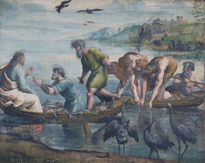 A Pesca Milagrosa, por volta de 1515-1516 - Raphaël