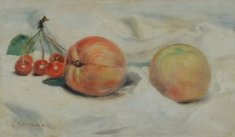 Pêssegos e cerejas - Pierre-Auguste Renoir