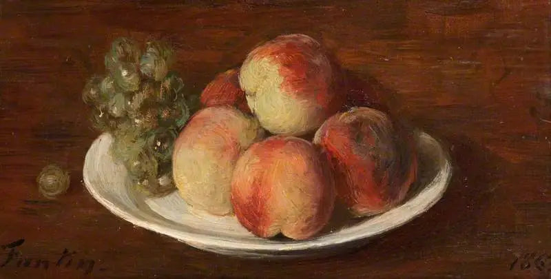 Pêssegos e uvas - Henri Fantin-Latour