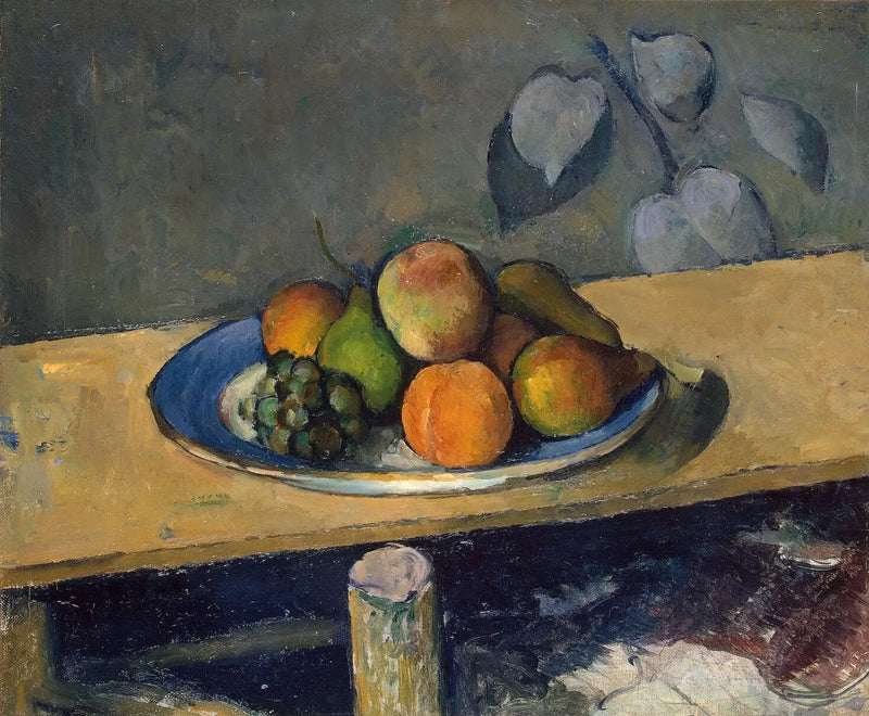 Pêssegos, peras e uva - Paul Cézanne