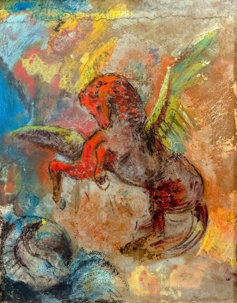 Pégaso e a Hidra - Odilon Redon