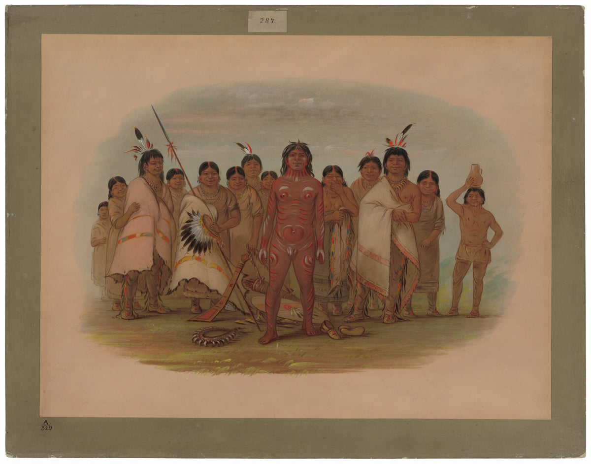 "Pinte-me" - Apachee - George Catlin