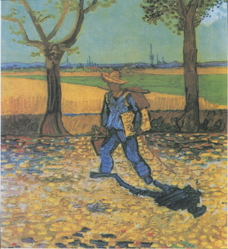 O pintor a caminho do trabalho - Vincent van Gogh