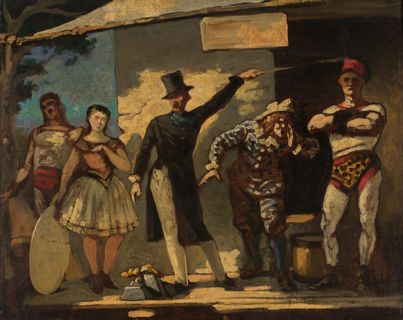 Pintura de Honoré Daumier - Honoré Daumier