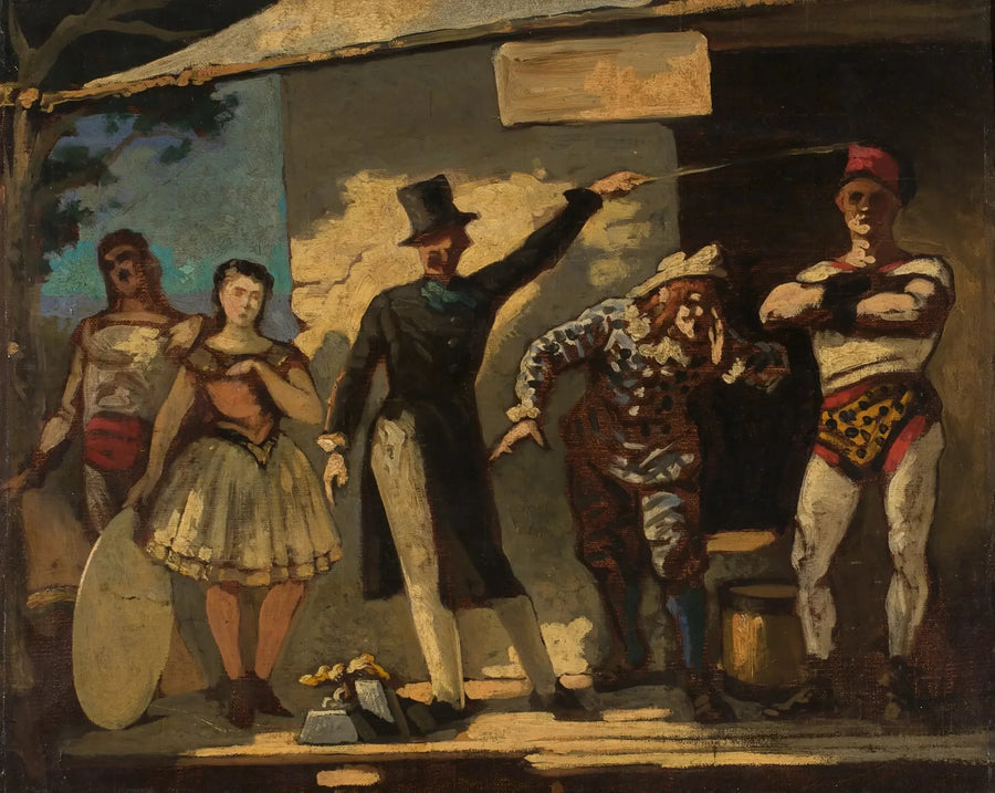 Pintura de Honoré Daumier - Honoré Daumier