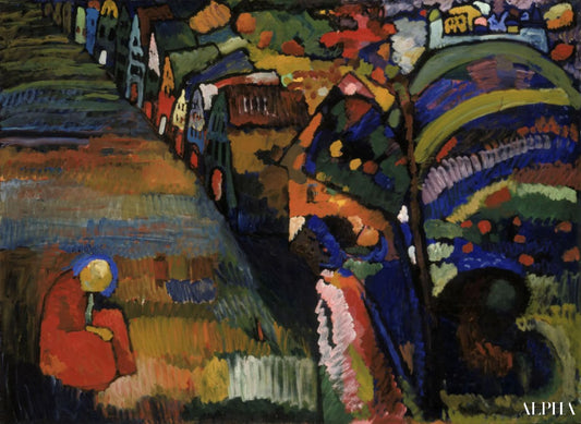 Peinture de maison - Vassily Kandinsky - Reproductions de tableaux et peintures haut de gamme