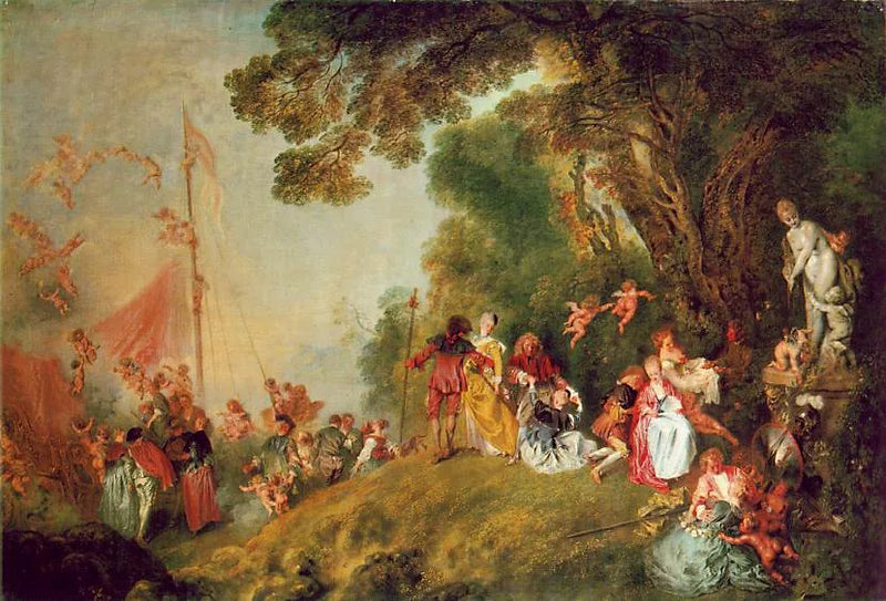 Peregrinação à ilha de Cítira - Antoine Watteau