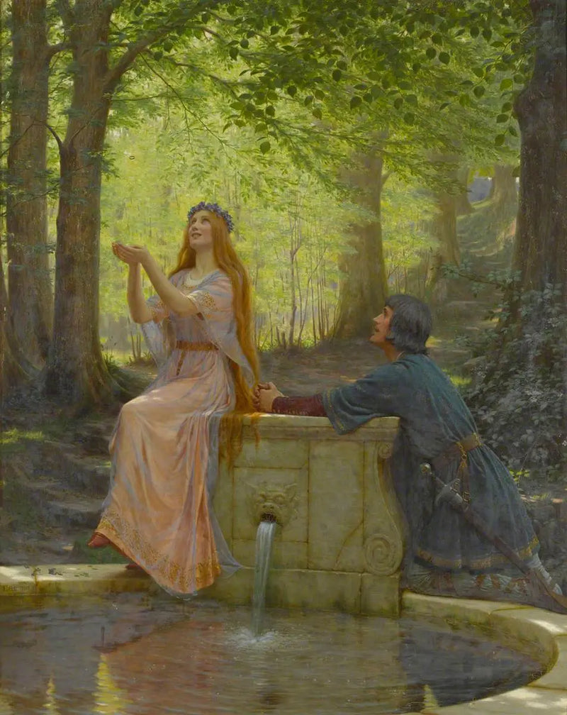 Pelléas e Mélisande - Edmund Blair Leighton