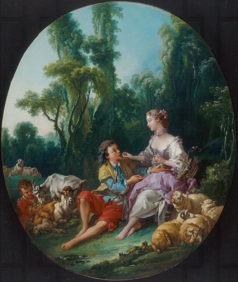 Eles pensam na uva? - François Boucher