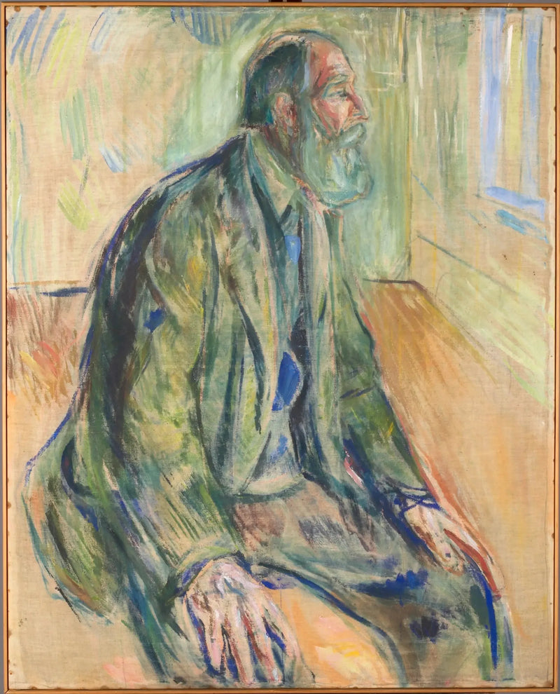 Perfurar a janela - Edvard Munch