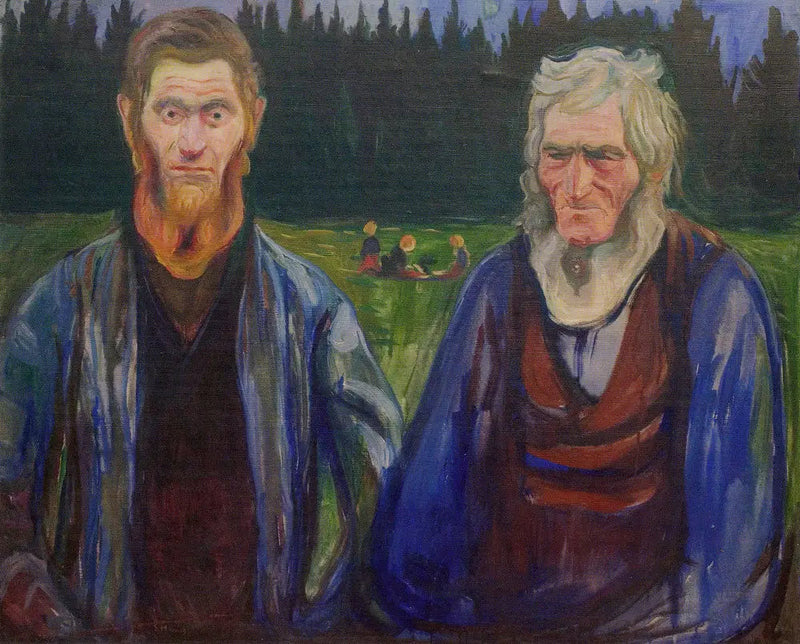 Pai e Filho - Edvard Munch
