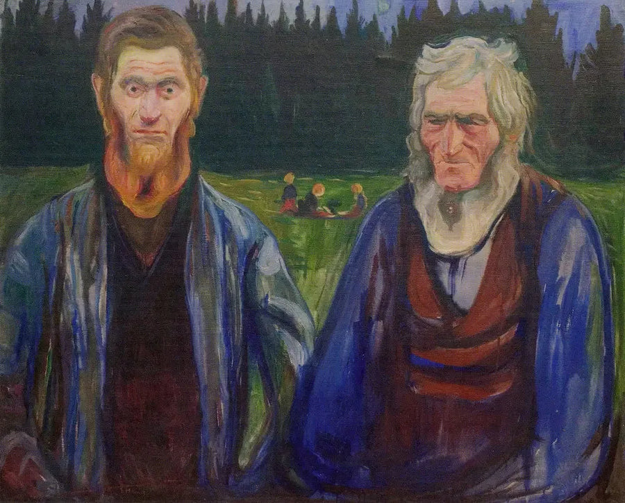 Pai e Filho - Edvard Munch