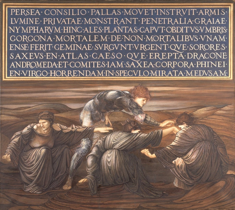 Pérès e os Grées - Edward Burne-Jones