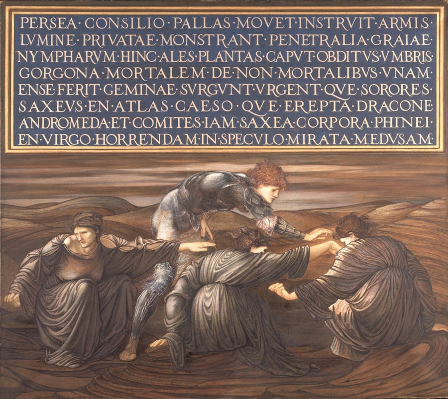 Pérès e os Grées - Edward Burne-Jones