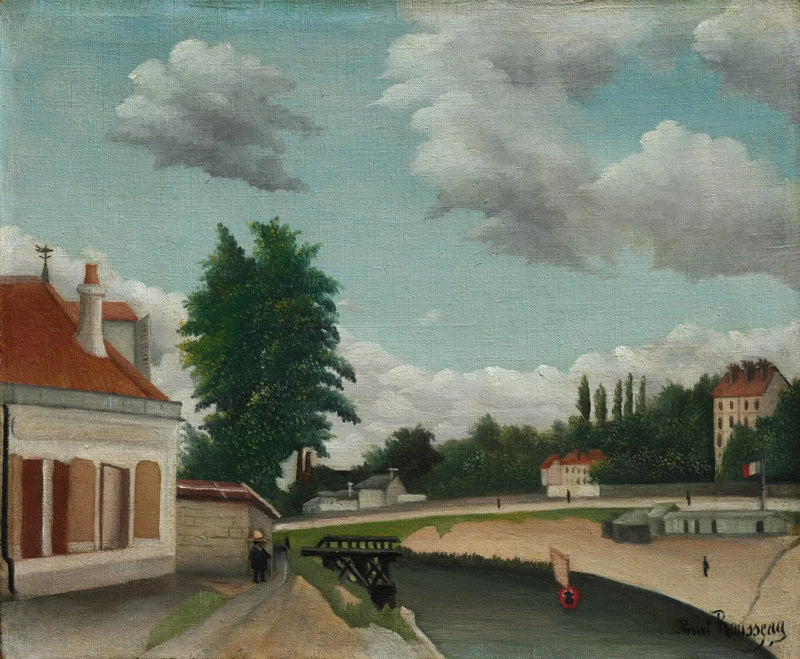 periferia de Paris - Henri Rousseau