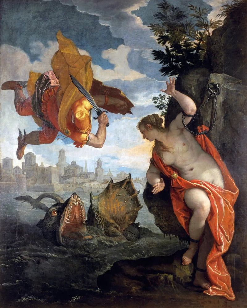 Perséu libertando Andrômeda - Paul Véronèse
