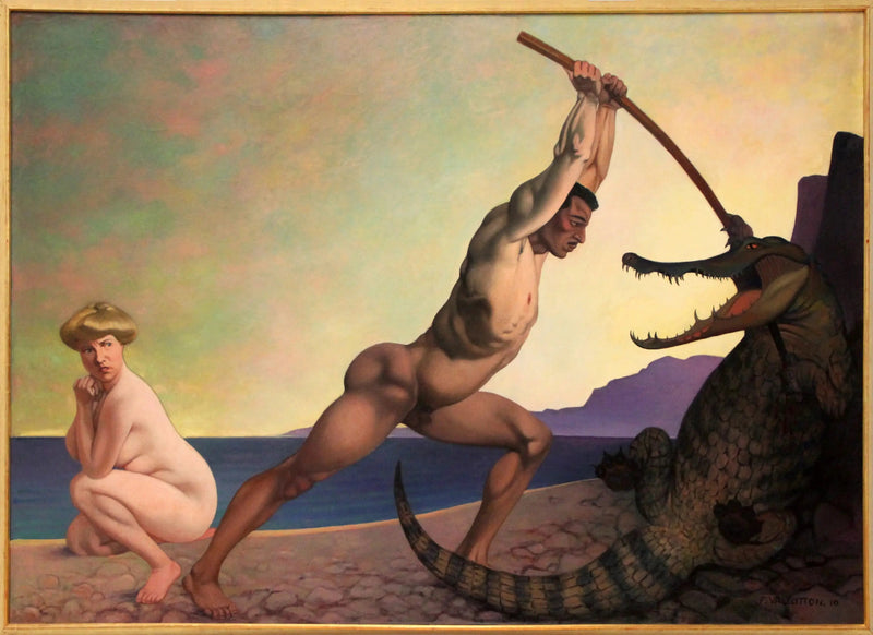 Perséus matando o dragão - Félix Vallotton