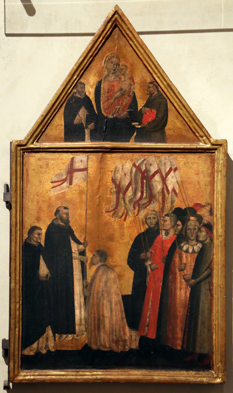 Peter Matyr Dá Padrão à Misericórdia - Andrea Orcagna