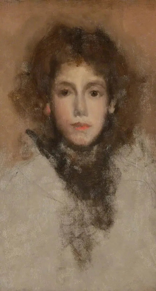Pequeno broto de zimbro (Lizzie Willis) - James Abbott McNeill Whistler