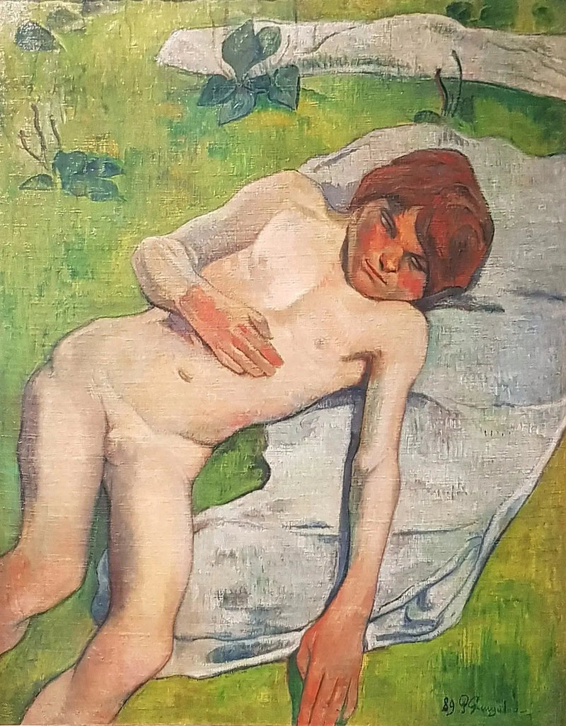 Petit Breton Nu - Paul Gauguin