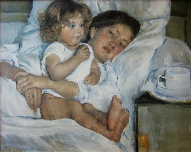 Café da manhã na cama - Mary Cassatt