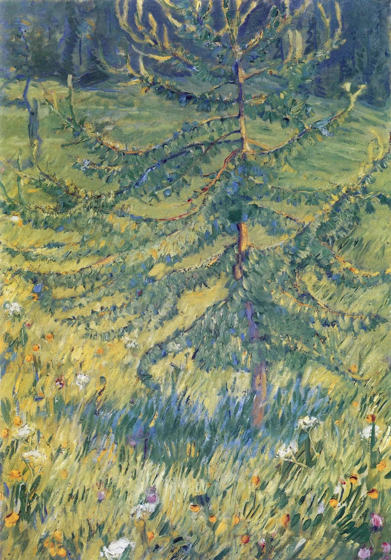 Pequeno lariço - Franz Marc