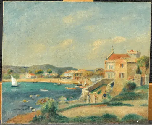 Pequeno porto - Pierre-Auguste Renoir