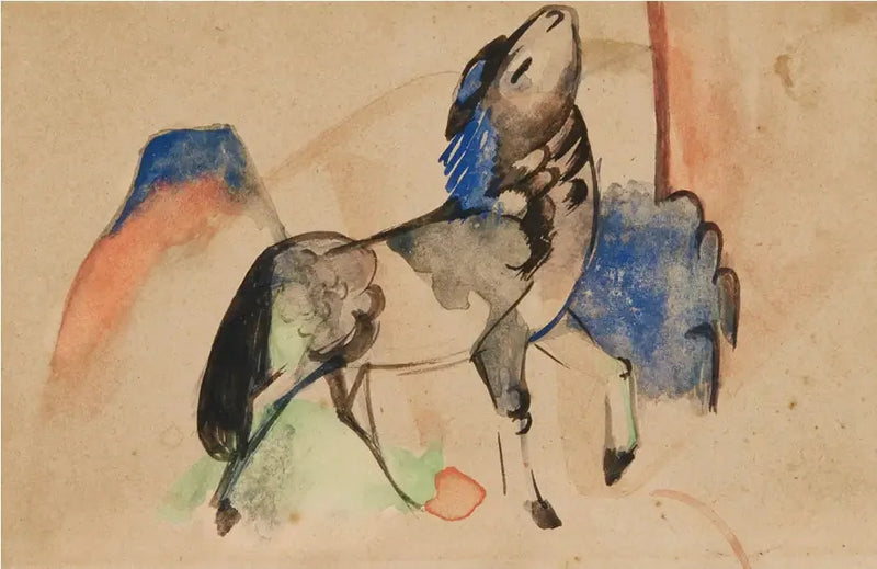 pequena besta fabulosa II - Franz Marc