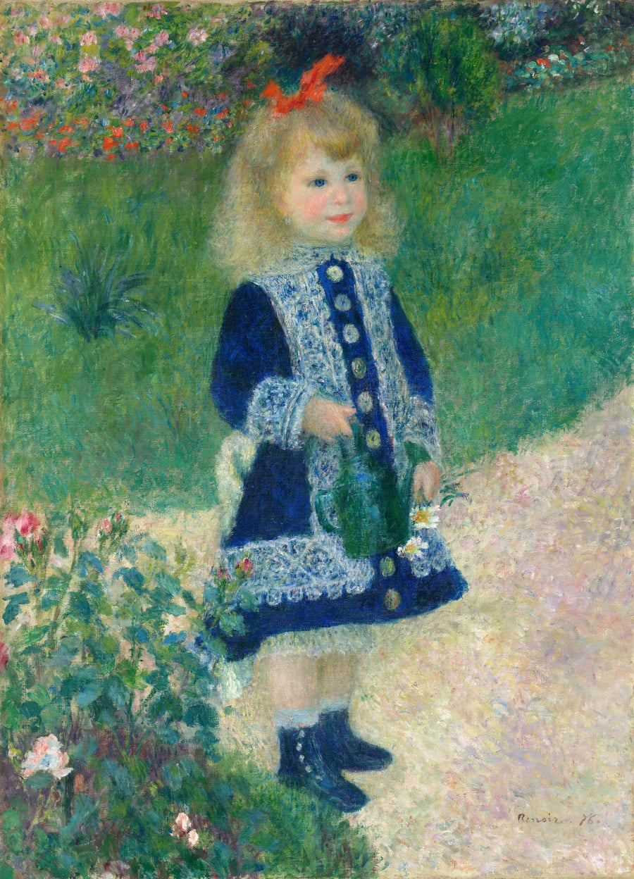 A Menina com o Regador - Pierre-Auguste Renoir