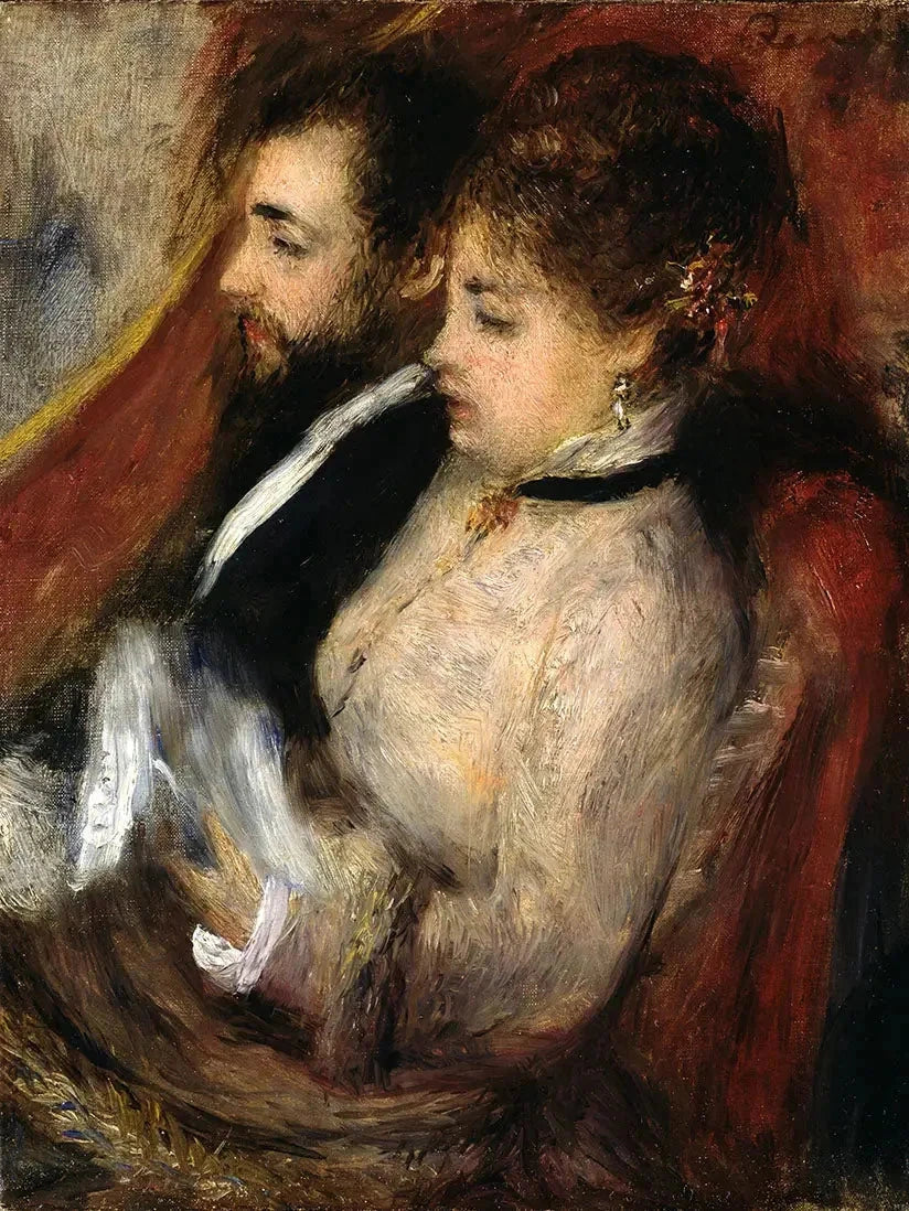 A pequena loge - Pierre-Auguste Renoir