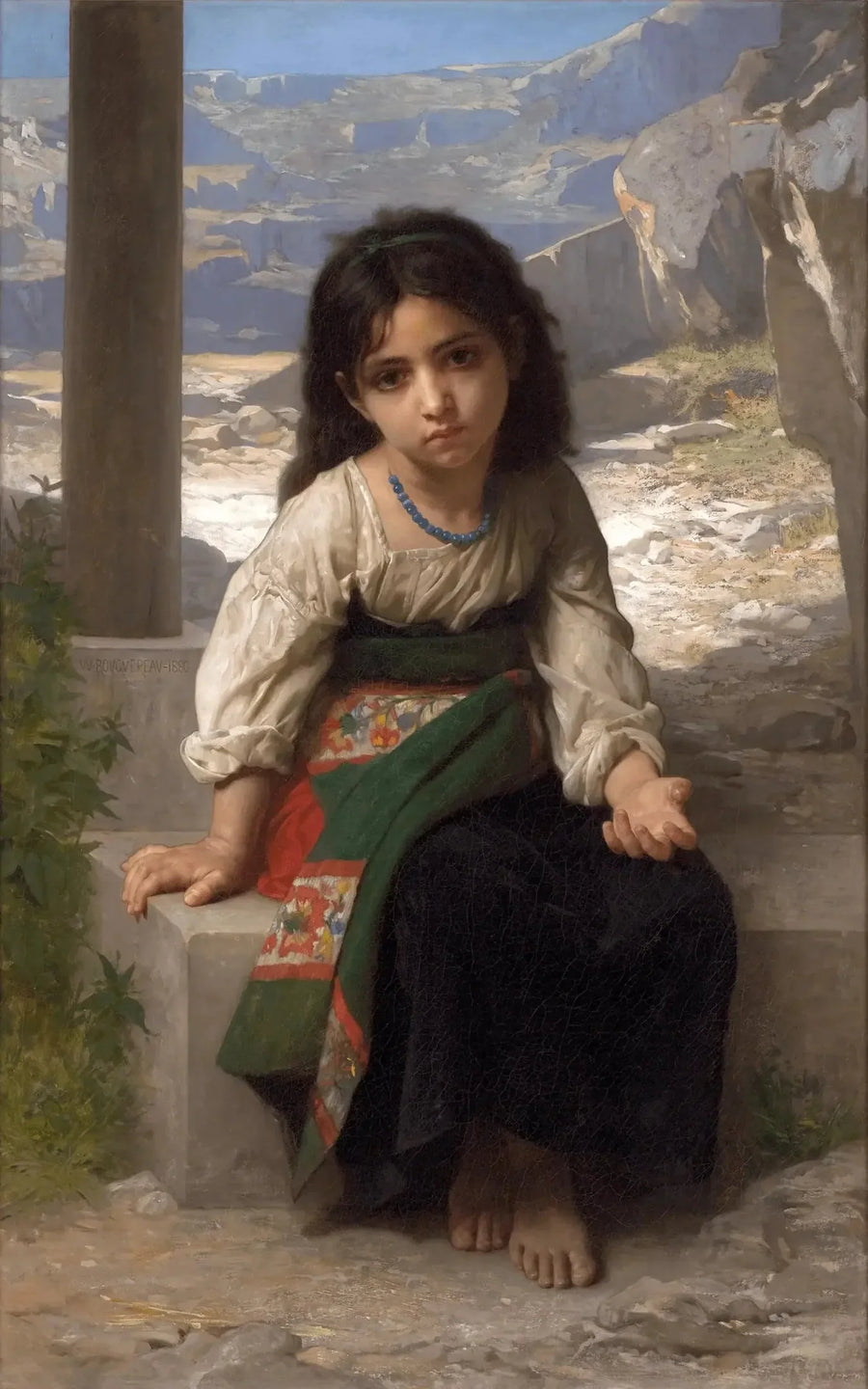 Pequena Mendicante - Bouguereau