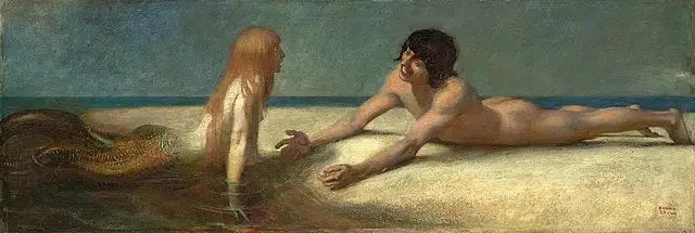 Pequena sereia - Franz von Stuck