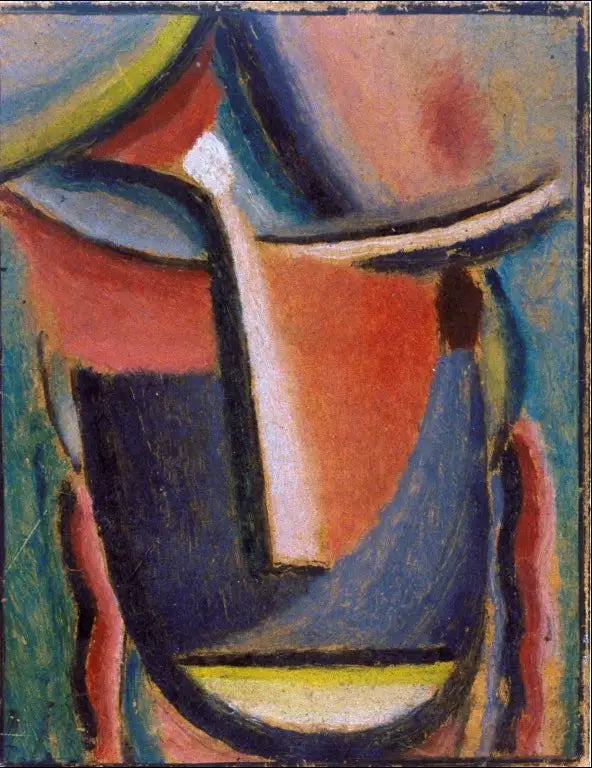 Pequena cabeça III - Alexej von Jawlensky