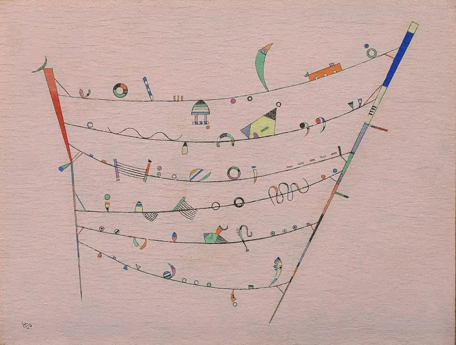 Pequenos acentos - Vassily Kandinsky