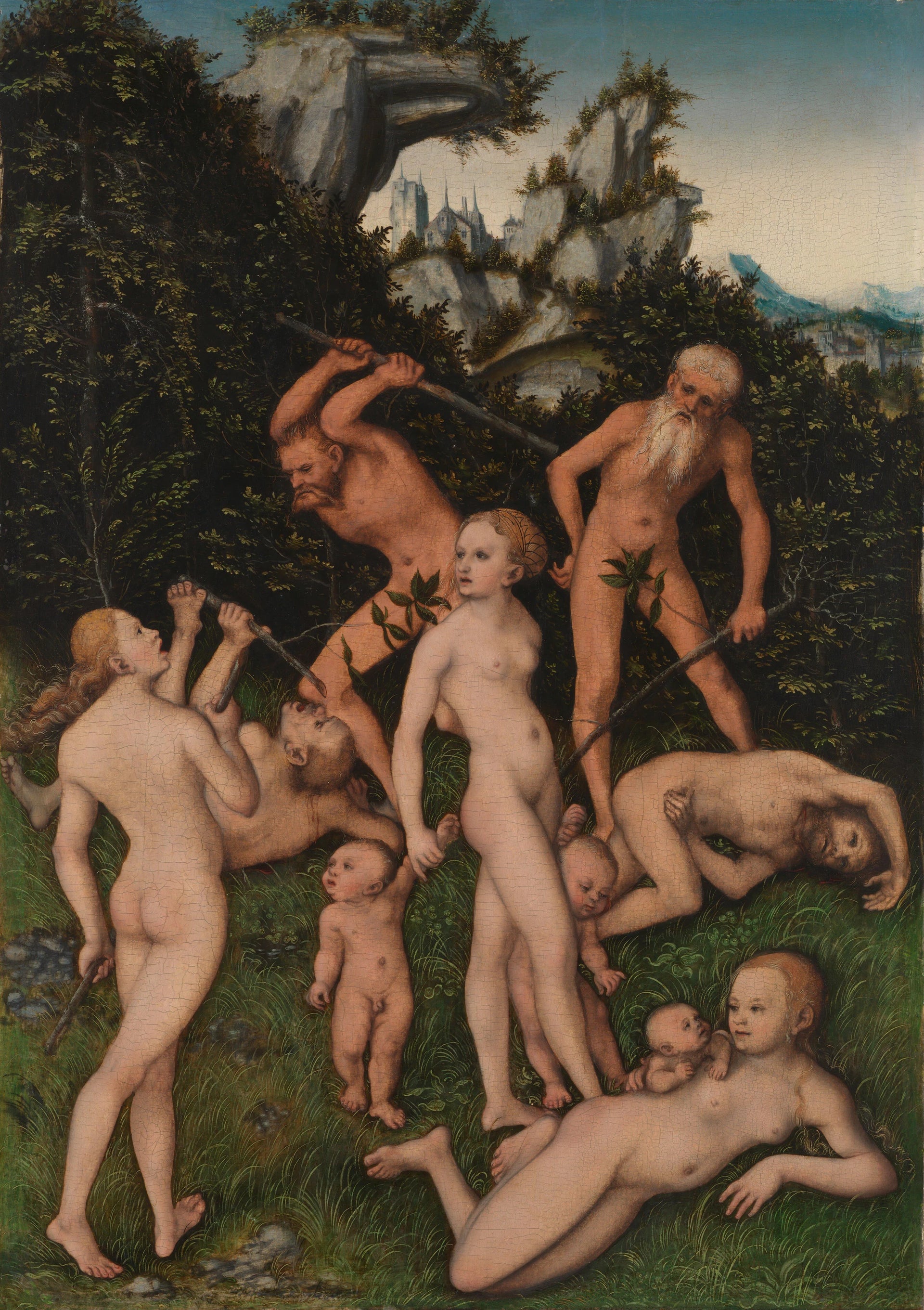 Peuple primitif - Lucas Cranach l'Ancien