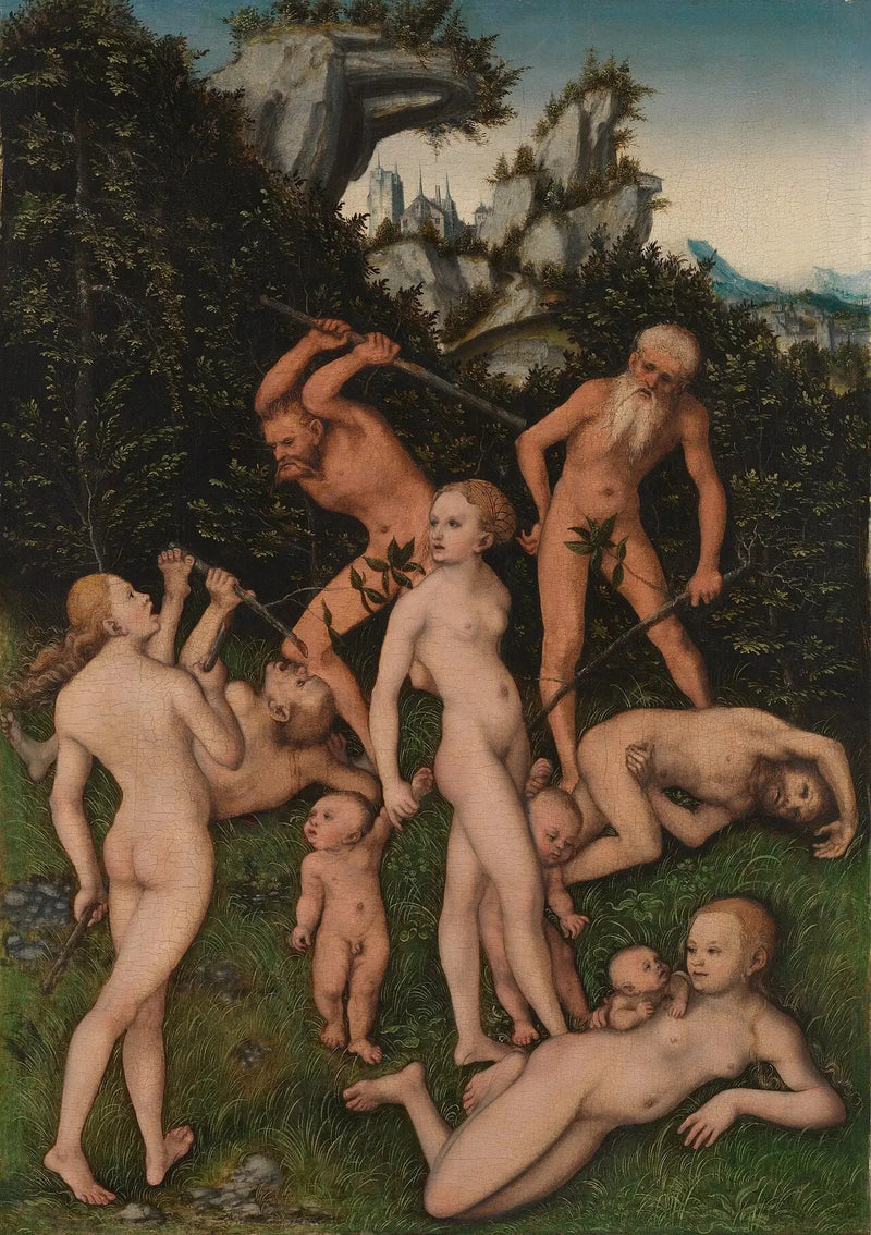 Povos primitivos - Lucas Cranach, o Velho