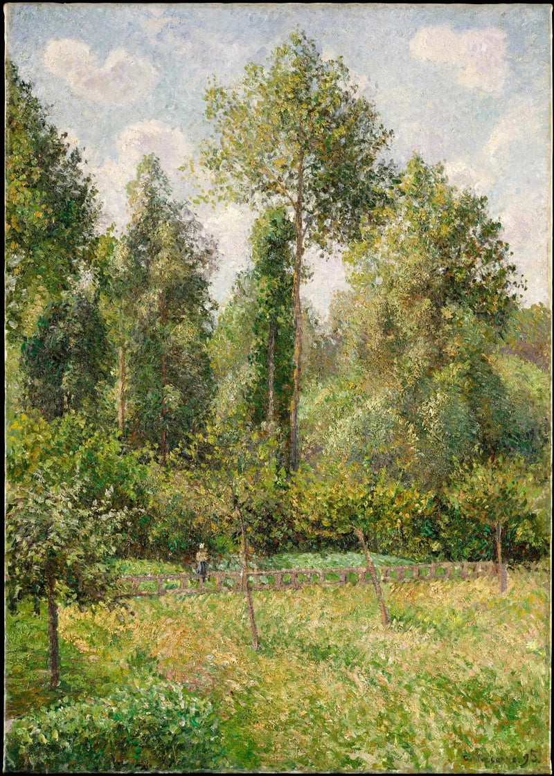 Populares, Éragny - Camille Pissarro