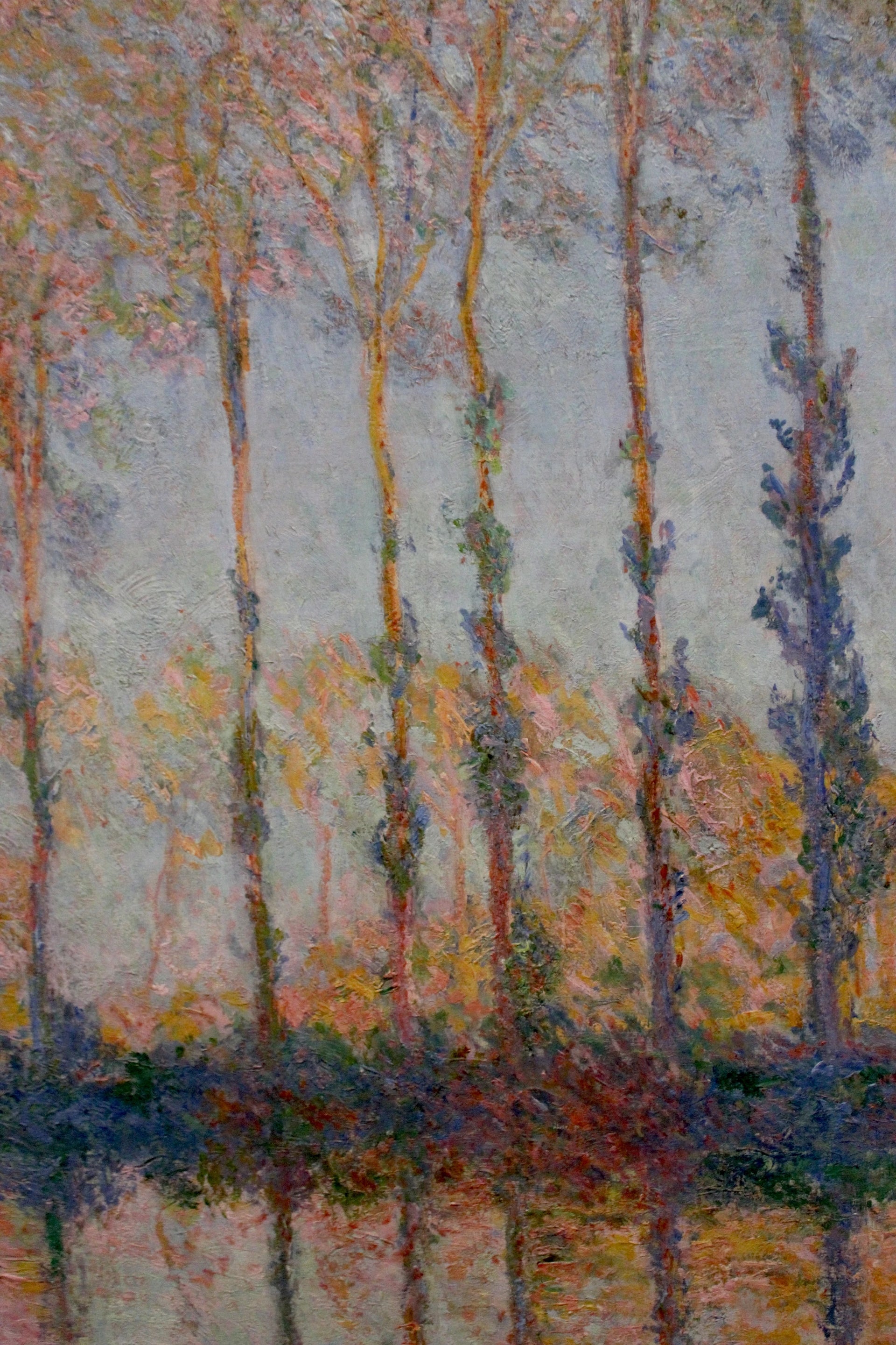 Peupliers sur la rive de l’Epte W1298 de Claude Monet – Philadelphia Museum of Art 1954-66-8