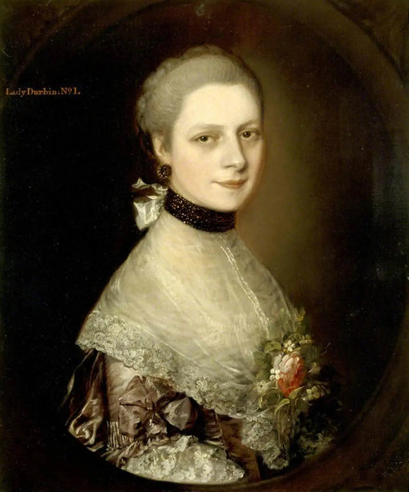 Talvez Elizabeth Collett, Sra. John Durbin (1737-1759) - Thomas Gainsborough